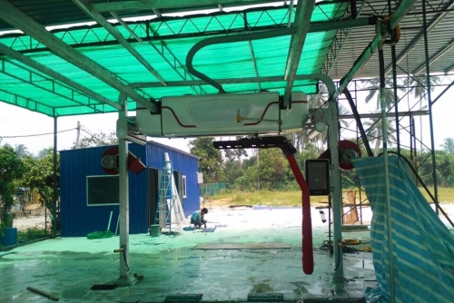 M7 Touchless Car Wash Installed in Malaysia Asia