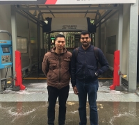 Trinidad-And-Tobago(South America) Customer Came to Visit Touchless Car Wash Machine And SHUIFU Factory