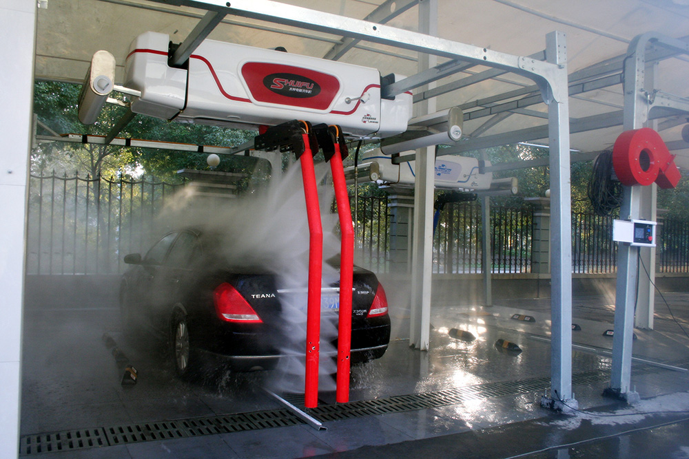 SHUIFU M7 double-arm Touchless car wash machine