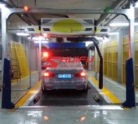 Automatic car wash machine M9 touchless carwash equipment installed in China